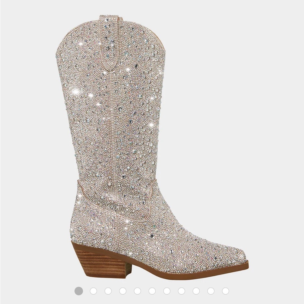 Sparkling Rhinestone Cowboy Boots